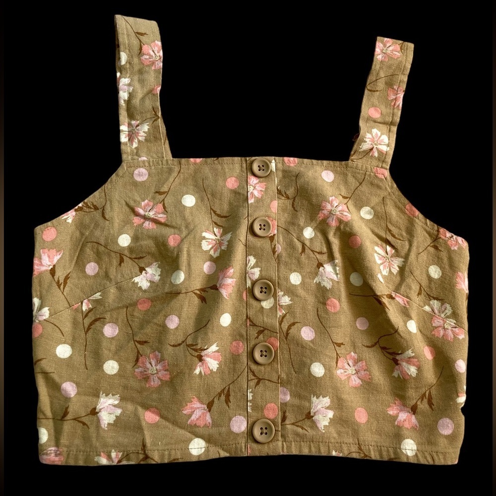 BP Floral Crop Top - Picture 1 of 4